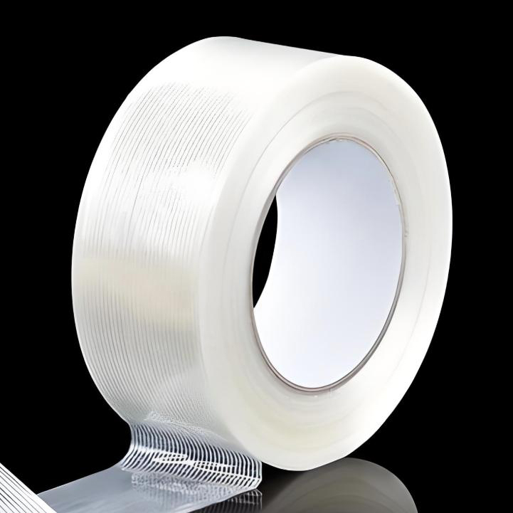 Characteres et sustentationem cautiones unius postesque fibra tape