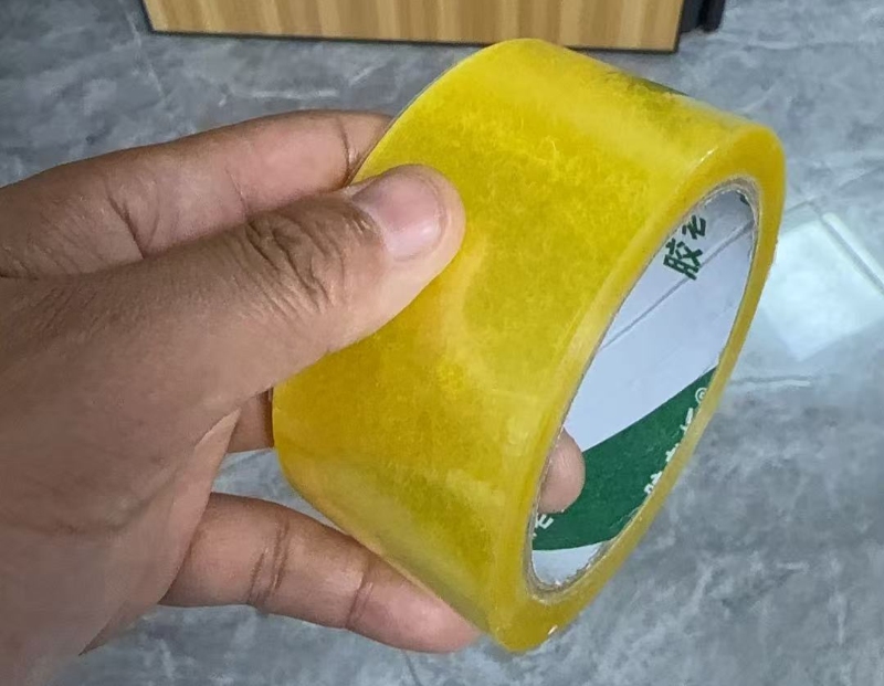Effectus temperatus in BOPP packaging tape excudendi